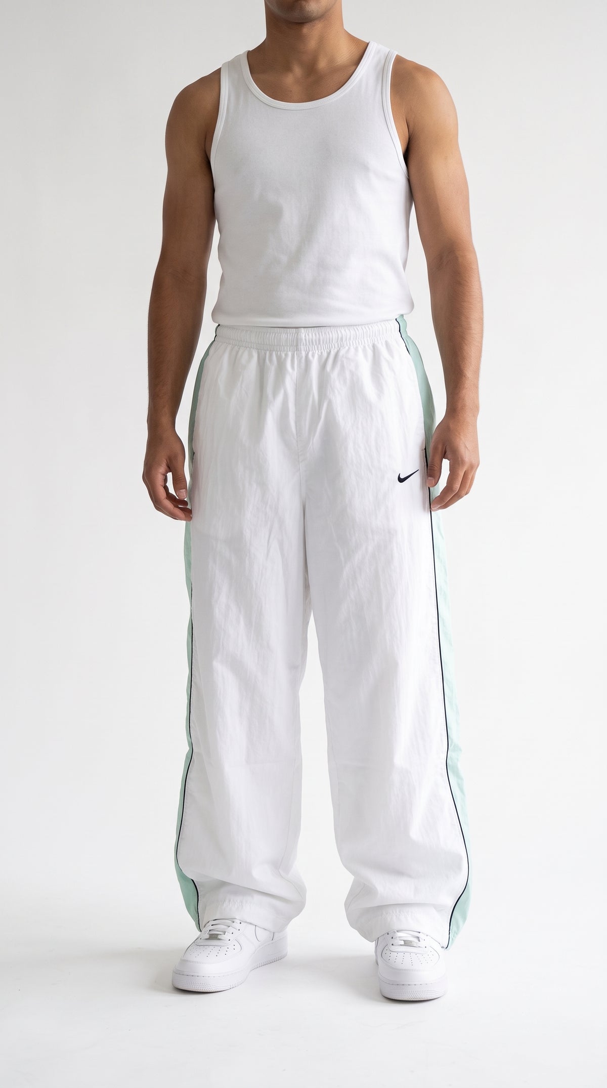 Vintage Nike Track Pants Baby Blue  | Y2K 2000s