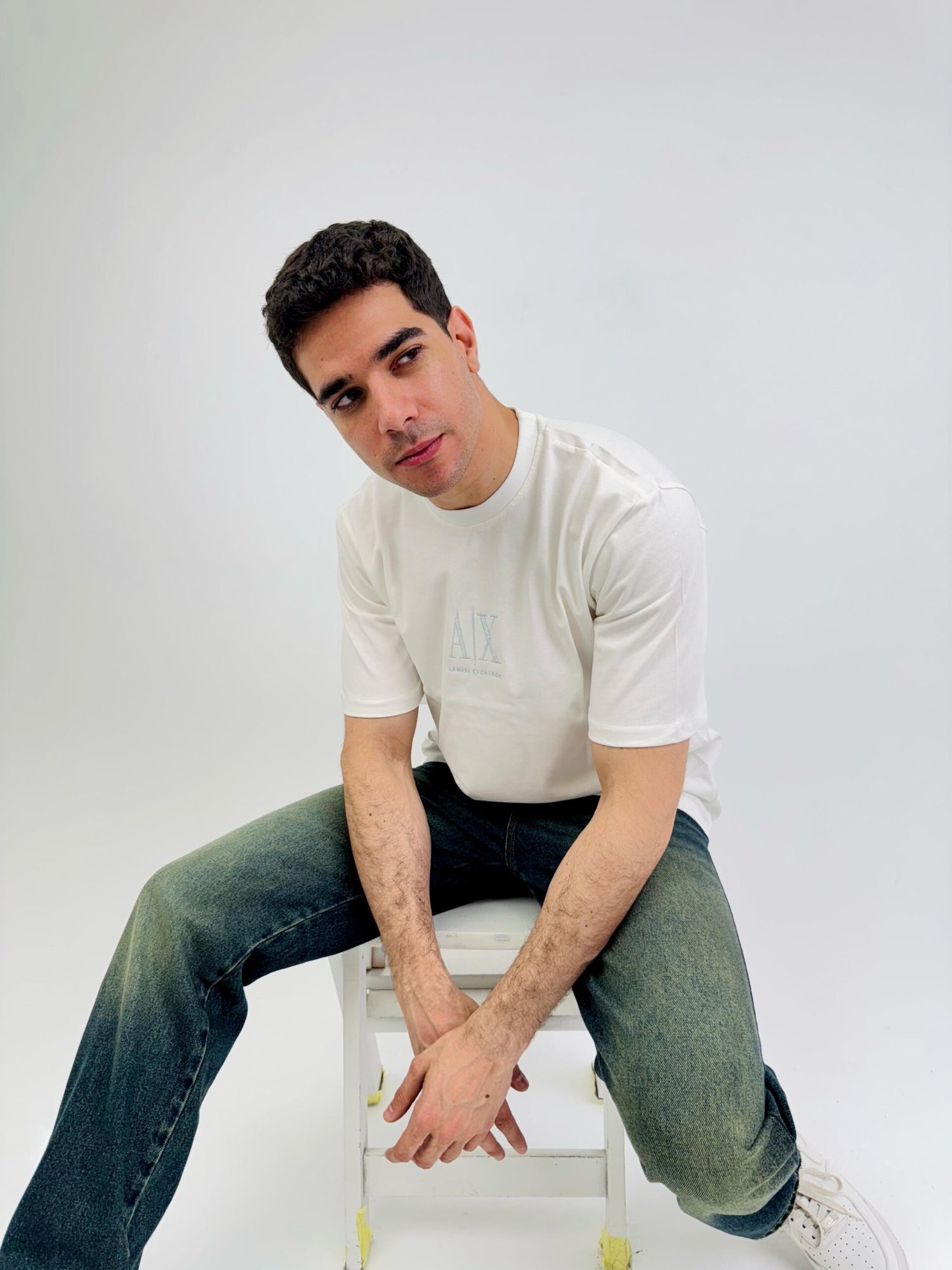Armani Exchange Tshirt in White