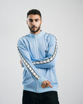 FredPerry Taped Jacket In Baby Blue
