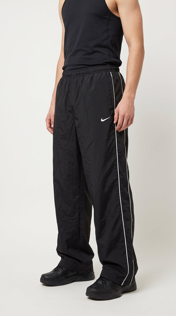 Vintage Nike Track Pants Black with Double Side Stripes | Y2K 2000s