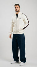 FredPerry Taped Jacket In Off-White
