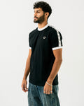 FredPerry Taped T-shirt In Black
