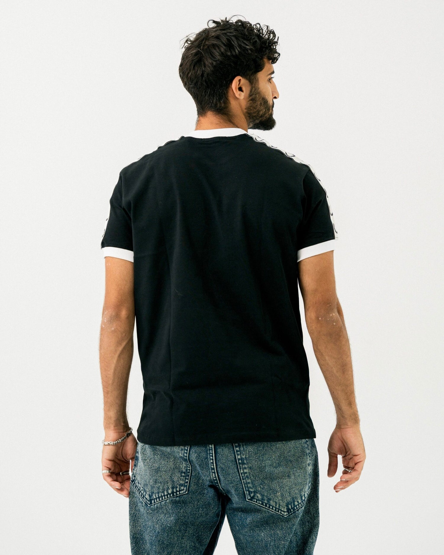 FredPerry Taped T-shirt In Black