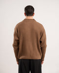 NoStylist Brown Knitted Jacket