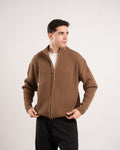 NoStylist Brown Knitted Jacket