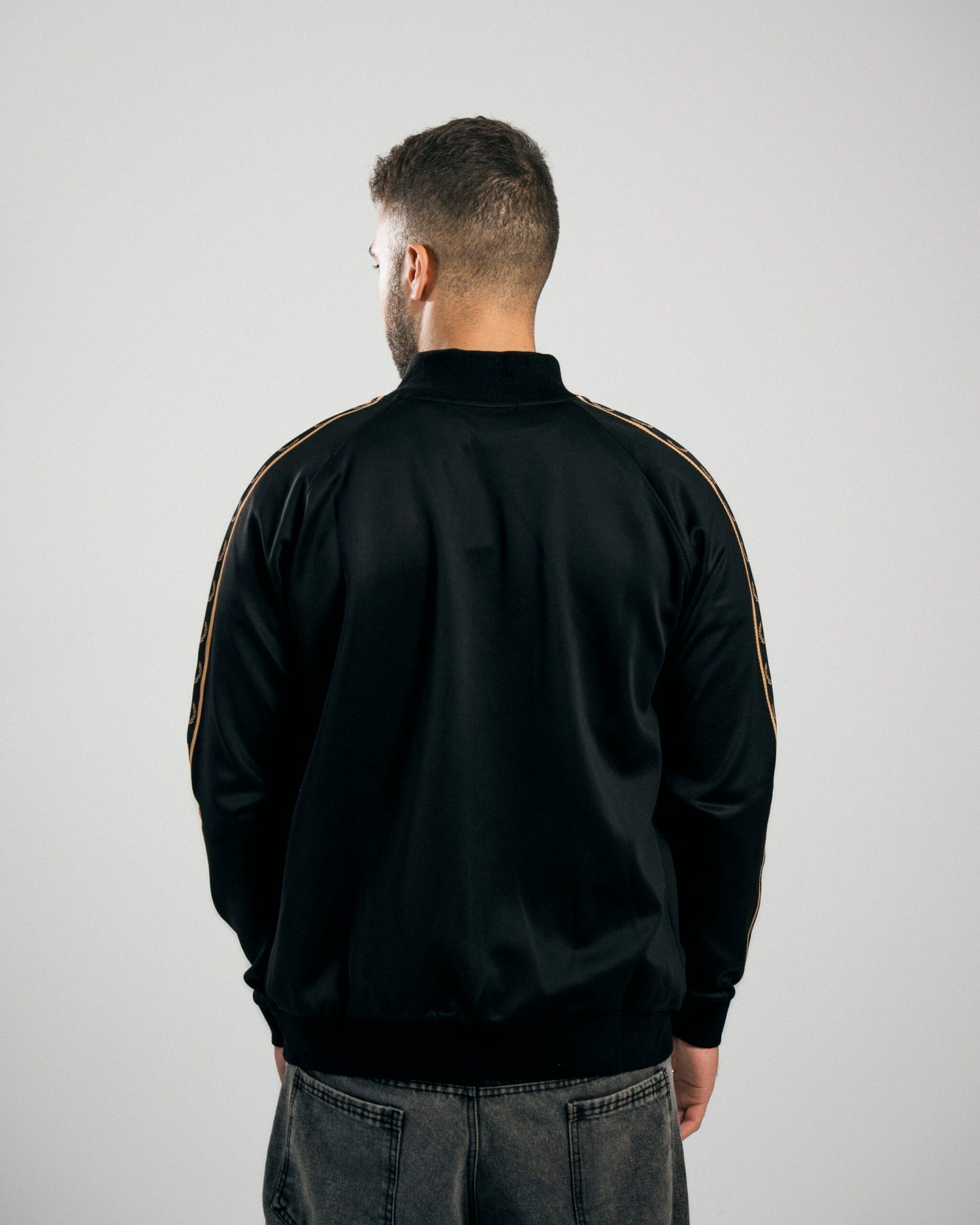 FredPerry Taped Jacket In Gold