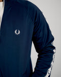 FredPerry Taped Jacket In Navy