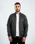 FredPerry Taped Jacket In Dark Grey