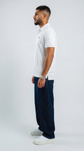 Polo tshirt in white.