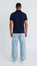 Polo tshirt in navy.