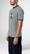 Knitted Calvin Klein T-Shirt in Olive Green