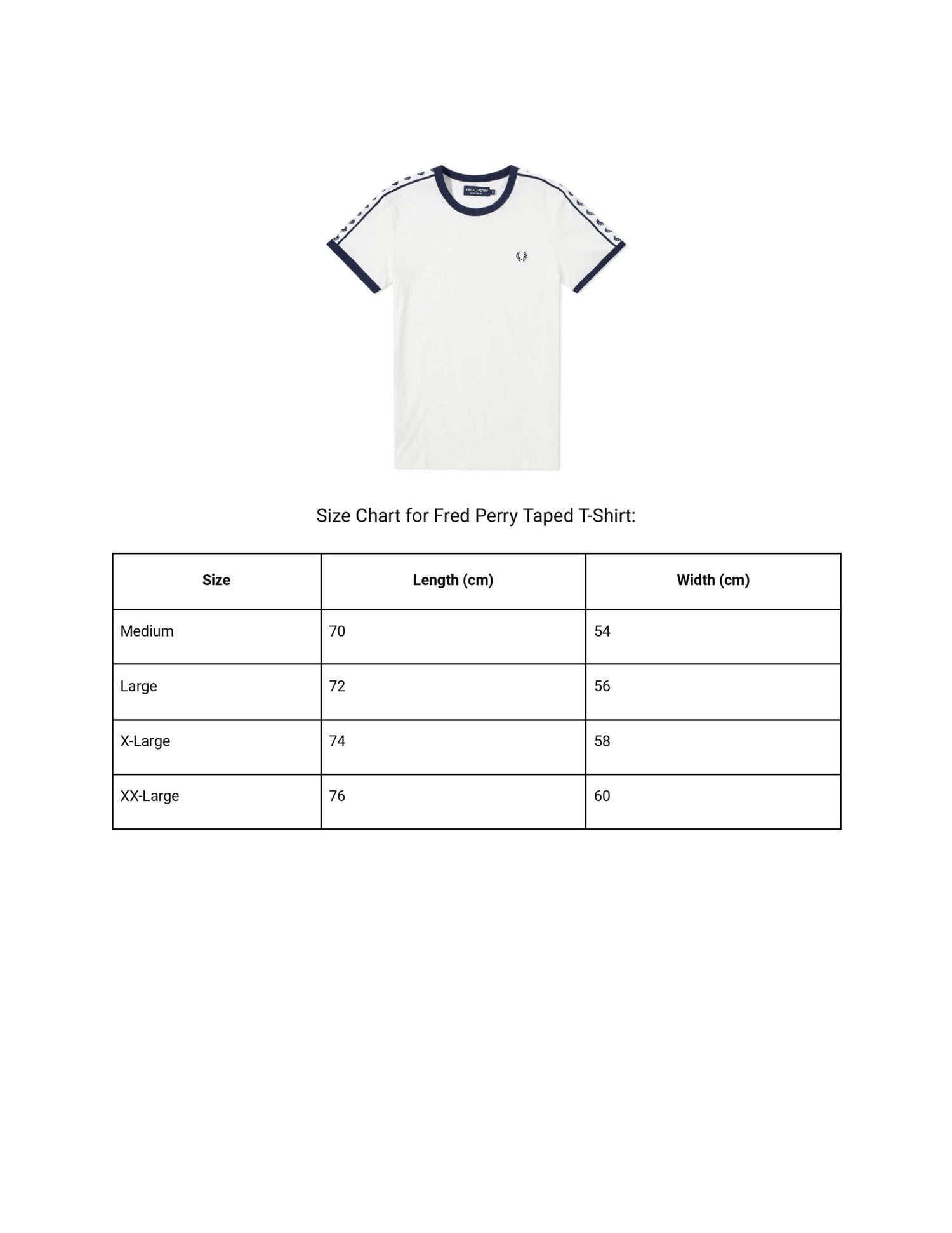FredPerry Taped T-shirt In Black