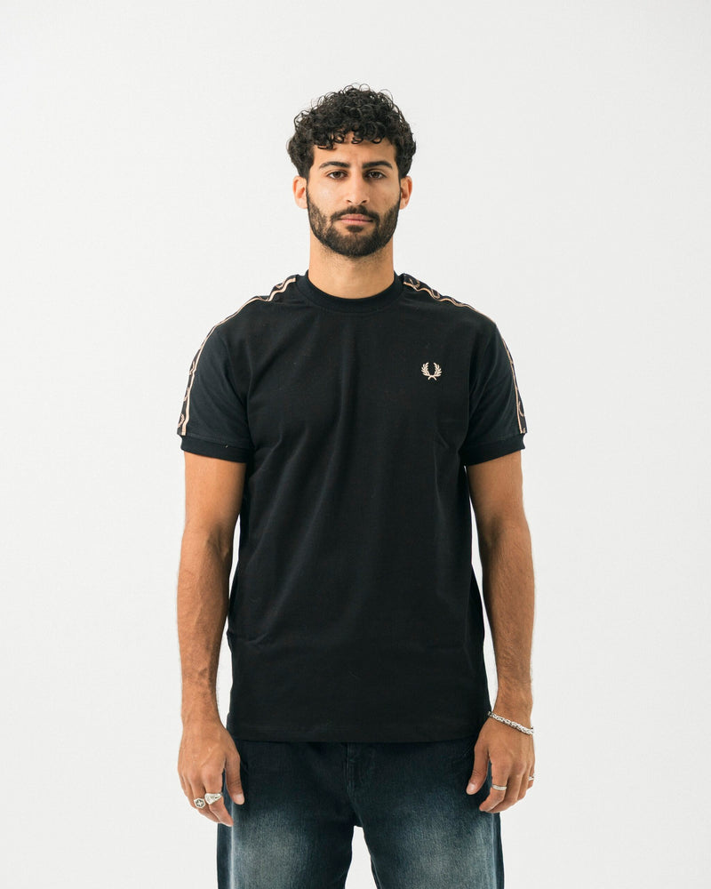 FredPerry Taped T-shirt In Gold