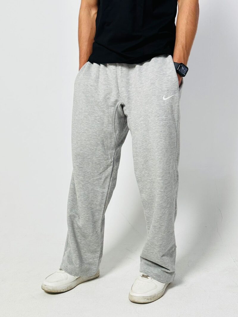 Nike Wide Leg Pants in Grey - Image 2