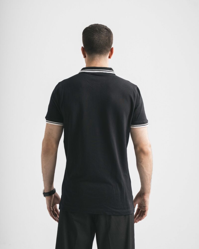 FredPerry Polo Shirt in Black - Image 2