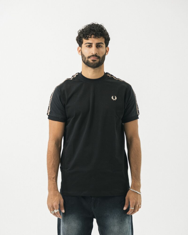 FredPerry Taped T-shirt In Gold