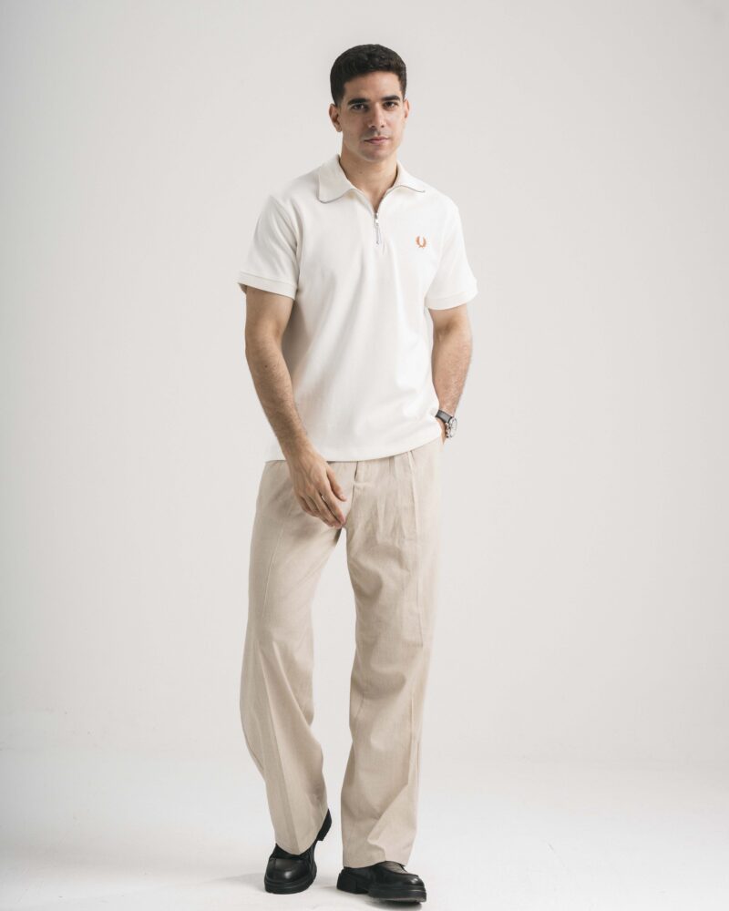 Fred Perry Polo Off-white T-shirt - Image 2
