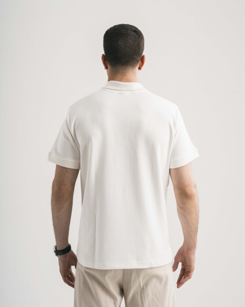 Fred Perry Polo Off-white T-shirt - Image 4