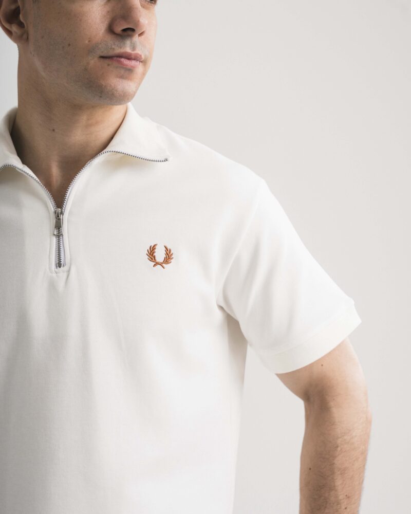 Fred Perry Polo Off-white T-shirt - Image 7