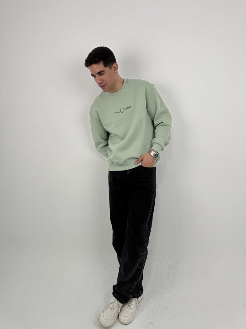Fredperry Mint Green Crewneck - Image 2