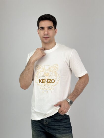 KENZO Stitched T-Shirt in White