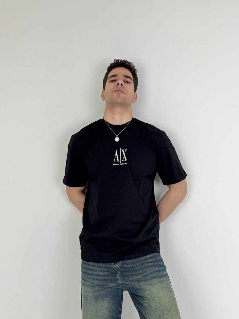 Armani Exchange Tshirt in Black - Image 3